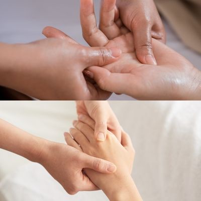 Une s&eacute;ance de  REFLEXOLOGIE PALMAIRE en ENTREPRISE