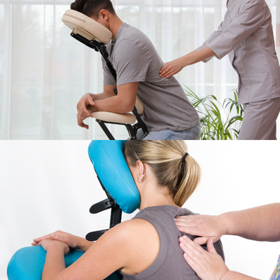 Une séance de massage du dos ciblé